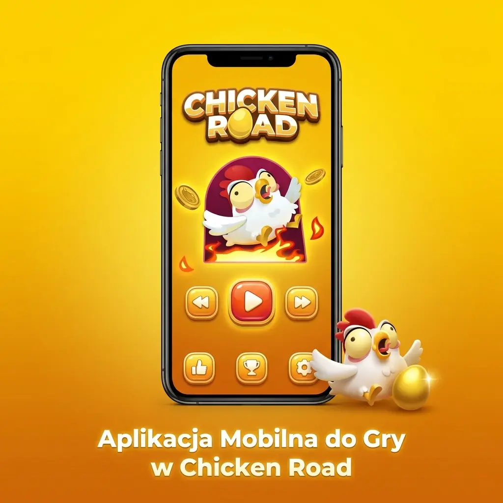 Aplikacja mobilna do gry w Chicken Road na Android i iOS z pełną funkcją kasyna