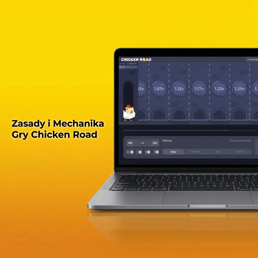 Kurczak skaczący przez piece w grze Chicken Road z rosnącym mnożnikiem zakładu